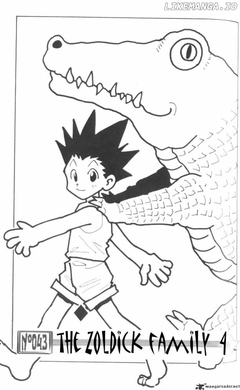 Hunter x Hunter, Chapter 43 image 02